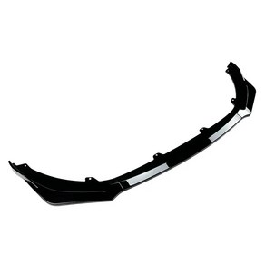 프론트 립 턱 바디 키트 기아 스팅어 GT 18-23 튜닝 외부 디퓨저 호환 카본 룩, Gloss black, Gloss 블랙, 02 Gloss black