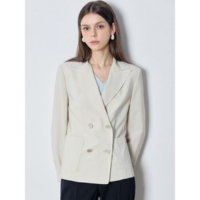쉬즈미스 고퀄리티 브리즈 썸머 클래식 더블 재킷 택가격 338000원