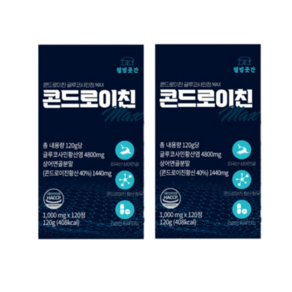 웰빙곳간 상어연골 콘드로이친 글루코사민 1000mg 240정 8개월분 대용량, 1개