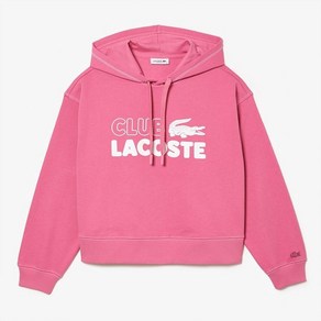 [라코스테] 티셔츠 여성 CLUB LACOSTE 후드 스웻 셔츠 SF5598-53G_DB 데일리 RSTA020125