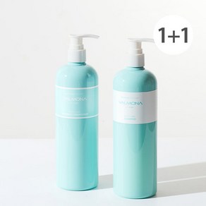 l+l 밸르모나 블루클리닉 모발 샴푸/컨디셔너 480ml, 4개