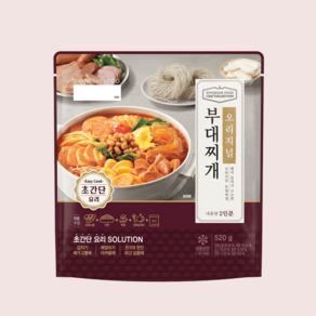 신세계푸드 부대찌개 520g 1팩 따뜻한 국물 자취 캠핑, 1개