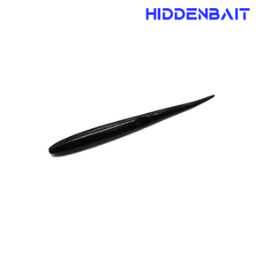 히든베이트 테베 소프트 저크베이트 배스낚시 바다낚시 소프트웜, H001 DARK BLACK, 15개, 3.5g, 4inch