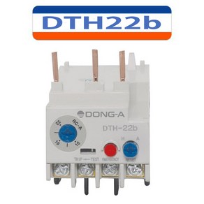 동아전기 DTH22b 15A(12-18) 열동형과부하계전기, 1개