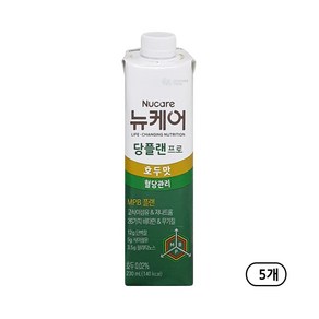 대상웰라이프 뉴케어 당플랜 당뇨환자영양식, 230ml, 5개