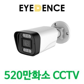 [야간칼라] 아이던스 EDN-HB2 210만화소 듀얼라이트 풀칼라 CCTV 실외카메라, 1개