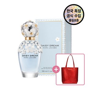 [마크제이콥스(명품화장품)] [공식수입원] 마크제이콥스 데이지 드림 EDT 100ML (+마크제이콥스 홀리데이 토트백2112 증정), 상세 설명 참조, 1개