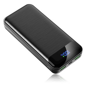 KLIFE 고속충전 대용량 보조배터리 20000mAh PD 22.5W QC3.0 잔량표시