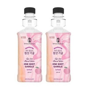 닥터포레스트 로얄 케어 원샷 가글 아이스피치향, 2개, 300ml