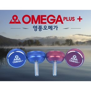 [영풍오메가] 오메가플러스 튜닝볼트 30S (받침틀 크랭크 좌대용), 6mm, 17mm, 블루