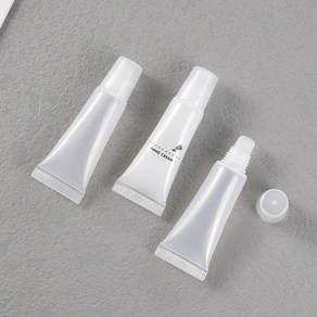 이사 준비 고급 파운데이션 립밤 핸드크림 치약 립 튜브 공병 소분 용기 집들이 선물 원룸 꾸미기 추천, 1개