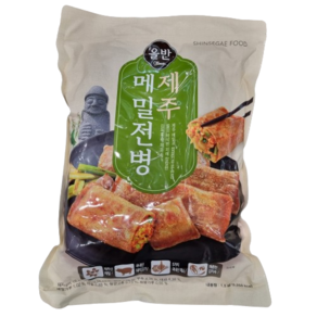 [트레이더스] 올반 제주메밀전병 1500G 아이스박스포장, 1.5kg, 1개