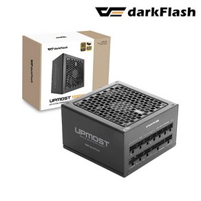 dakFlash 1250W 80PLUS GOLD 풀모듈러 ATX 3.0 PCIE5 블랙 UPMOST