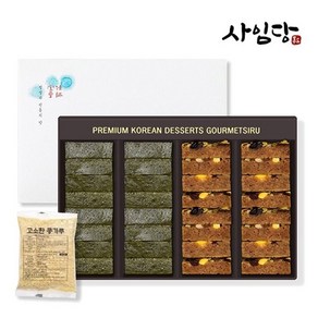 [사임당] 찰떡세트 1.3kg내외 (참쑥인절미 16개+약식 16개), 단품, 1.3kg