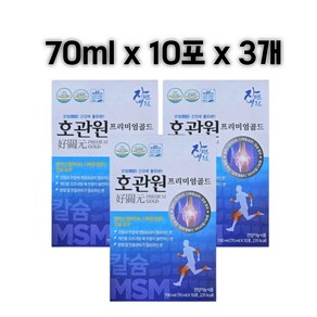 호관원 프리미엄 골드 MSM 정품, 30개, 70ml