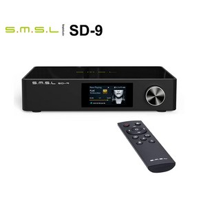 SMSL SD-9 MQA 풀 디코딩 블루투스 디지털 플레이어 지원 스트리밍 플레이어 DLNA Aiplay 네트워크 데스크탑 플레이어