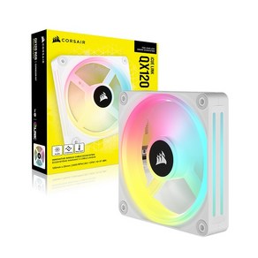 커세어 iCUE LINK QX120 RGB Expansion KIT 시스템쿨러 화이트 (1PACK), 1개, 선택하세요, 1개