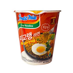 (다다통상) 인도미 미고랭 컵라면 70g 볶음면 인도라면 나시고랭, 12개