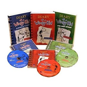 Diay of a Wimpy Kid #1-3 (Book & CD), 상품명