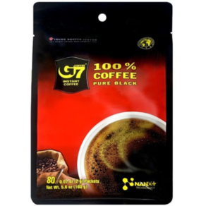 G7 블랙 커피, 2g, 80개입, 1개