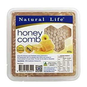 벌집꿀 Honey Comb 400G Natual Life 호주100% pue, 1개