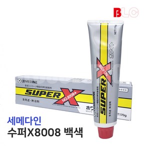 세메다인 수퍼-X 8008 화이트 Supe-X 변성실리콘, 1개