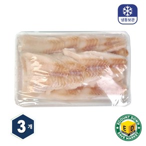 명태포 트레이 400g X3개 명태포슬라이스 동태포 동태전 명태전 명절 제수용, 3개