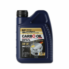 CARBO OIL 카보 오일 독일산 100% 합성유 엔진 오일 프리미엄 골드 5W30 1리터, 1개, 1L