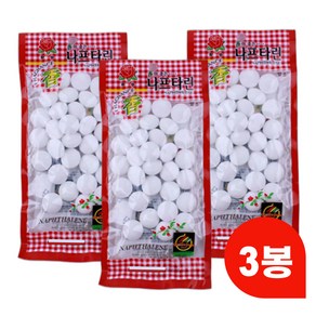 고순도 좀벌레용 방충 방향 나프탈렌 3봉지, 300g, 1세트