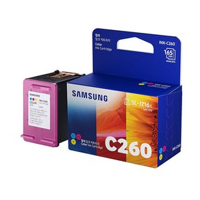 삼성 INK-M260 C260 정품잉크 SL-J2160W SL-J2165W, 2. INK-C260 칼라정품잉크, 1개