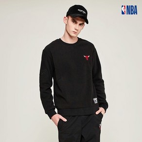 NBA NBA 청주느바 공용 시카고불스 포인트 후리스 보아 루즈핏 맨투맨 N194TS030P