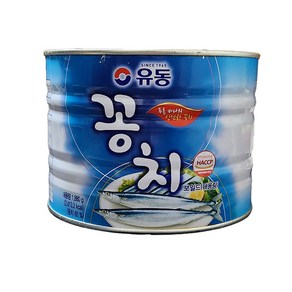 유동 꽁치 1880g / 덕용 업소용 대용량 참치 묵은지 조림 식자재