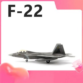 미 공군 F-22 랩터 스텔스 전투기 F22 1:100