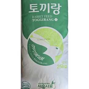 토끼사료25kg 기니피그, 1개, 25kg