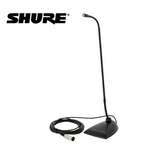 정품 SHURE MX418D/C 슈어구즈넥마이크 탁상용 강대상 강의 설교용 단일지향성