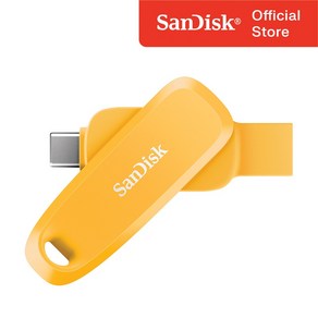 샌디스크 USB 메모리 Phone Dive C타입 OTG 3.2 Gen1 메모리 SDDDC6 옐로우 컬러, 1개, 256GB