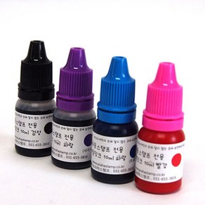 [리필잉크]자동스탬프 전용 리필잉크 10ml(정량!), 블루