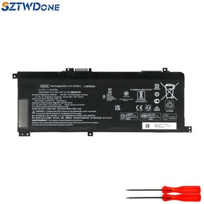 HP HP TPN-W142 W143 15-ds000 15-d0003TX SA04XL 노트북 배터리, 1개, 운 오리지널 공장 예비 부품 1년 보증