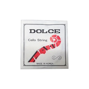 돌체 국산 첼로현 낱선 (Dolce Cello Sting EA), A선, 1개