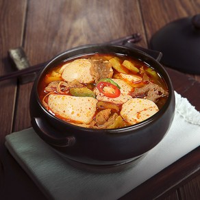 밀팡 얼큰 우삼겹 순두부찌개 밀키트 2인분, 1개, 610g