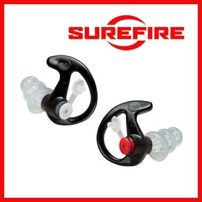 Surefire 슈어파이어 EP4 M(Midium) 블랙 귀마개 소음방지