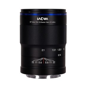 LAOWA 라오와 MFT 50mm F2.8 2X 줌 매크로 렌즈 마이크로포서드 전용