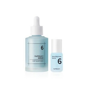 [정품] 넘버즈인 6번 푹잠 마스크팩 세럼 50ML + 15ML 추가증정 수분광채 수분집중케어 보습지속 Numbuzin Seum Deep Sleep Mask, 1개