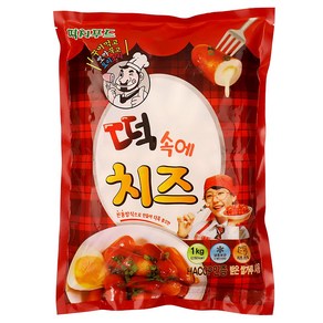 떡치푸드 치즈떡볶이1kg떡치푸드, 1kg, 1개