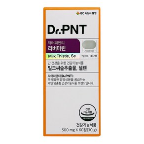 닥터피엔티 리버마린 500mg x 60정, 1개