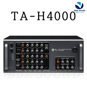 티제이미디어 노래방 4채널 앰프 1400W, TA-H4000