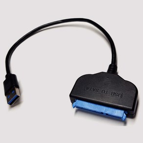 USB3.0 to SATA3 컨버터 HDD SSD 외장하드케이블 젠더 노트북 하드컨버터 외장변환젠더, USB3.0 to SATA3 변환 컨버터, 1개