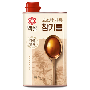 백설 진한참기름, 450ml, 2개