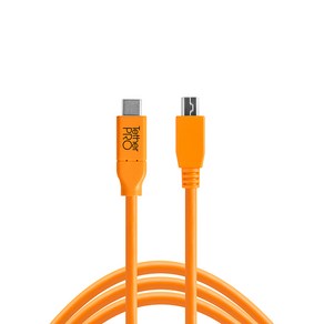 테더툴스 TetherPro USB C 타입 to 2.0 Mini-B 5-Pin 케이블 4.6m