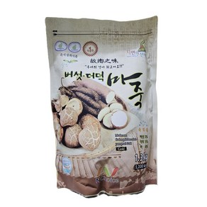 엔초이스 버섯더덕마죽 즉석식품건강 영양죽 아침대용 1300g 간식 환자식 죽대용으로 아주 좋습니다, 1.3kg, 1개